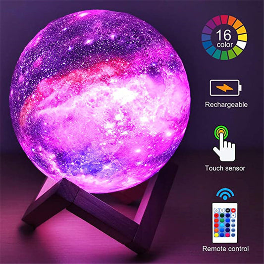 Planet Lamp with 16 Colors | LED Night Light